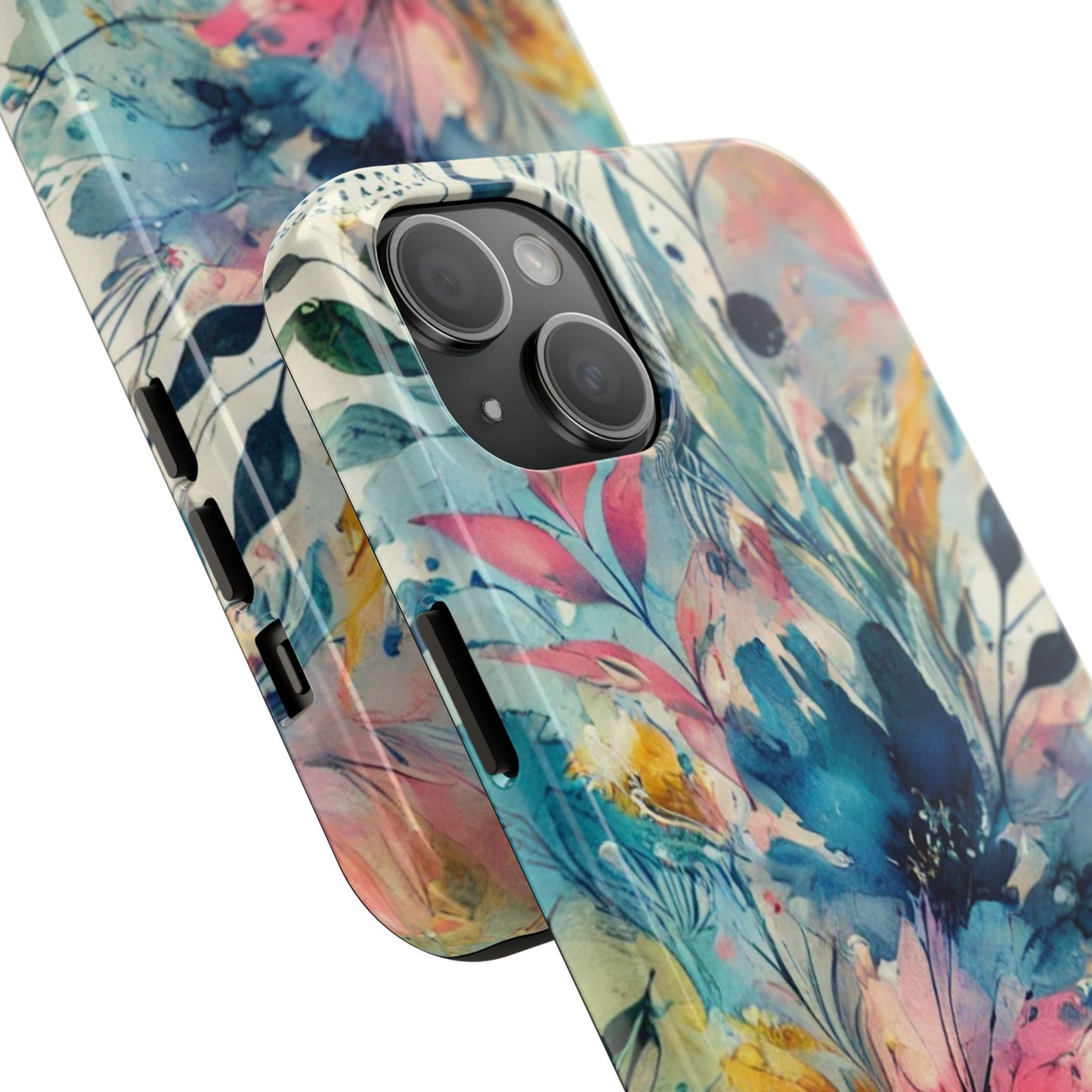 🎨 Watercolor Floral Phone Case | Tough & Stylish Cover for iPhone 📱