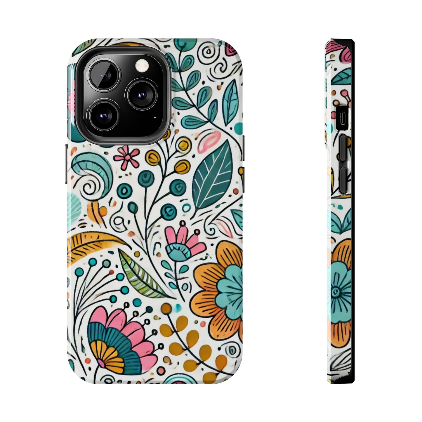 🌸 Vibrant Floral Phone Case | Tough & Stylish Cover for iPhone 📱