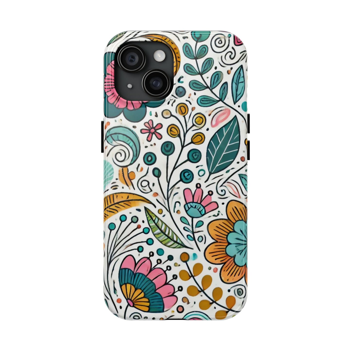 🌸 Vibrant Floral Phone Case | Tough & Stylish Cover for iPhone 📱