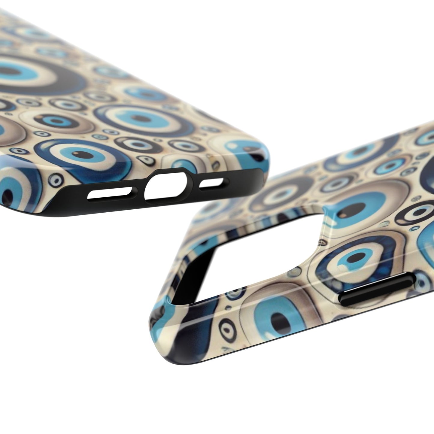 Evil Eye iPhone Case 🧿 | Protective and Stylish Design, Shockproof for iPhone 16 to 12 Pro Max 📱