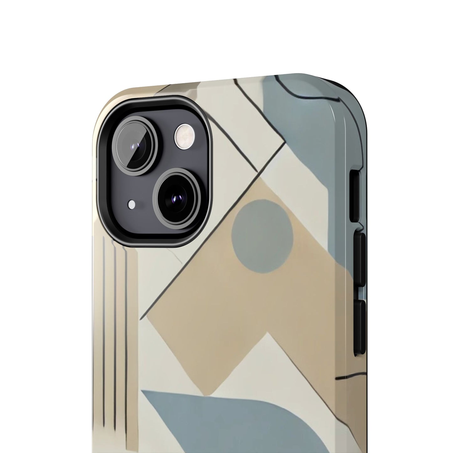 🎨 Modern Abstract Geometry Phone Case | Sleek & Durable iPhone Cover 📱