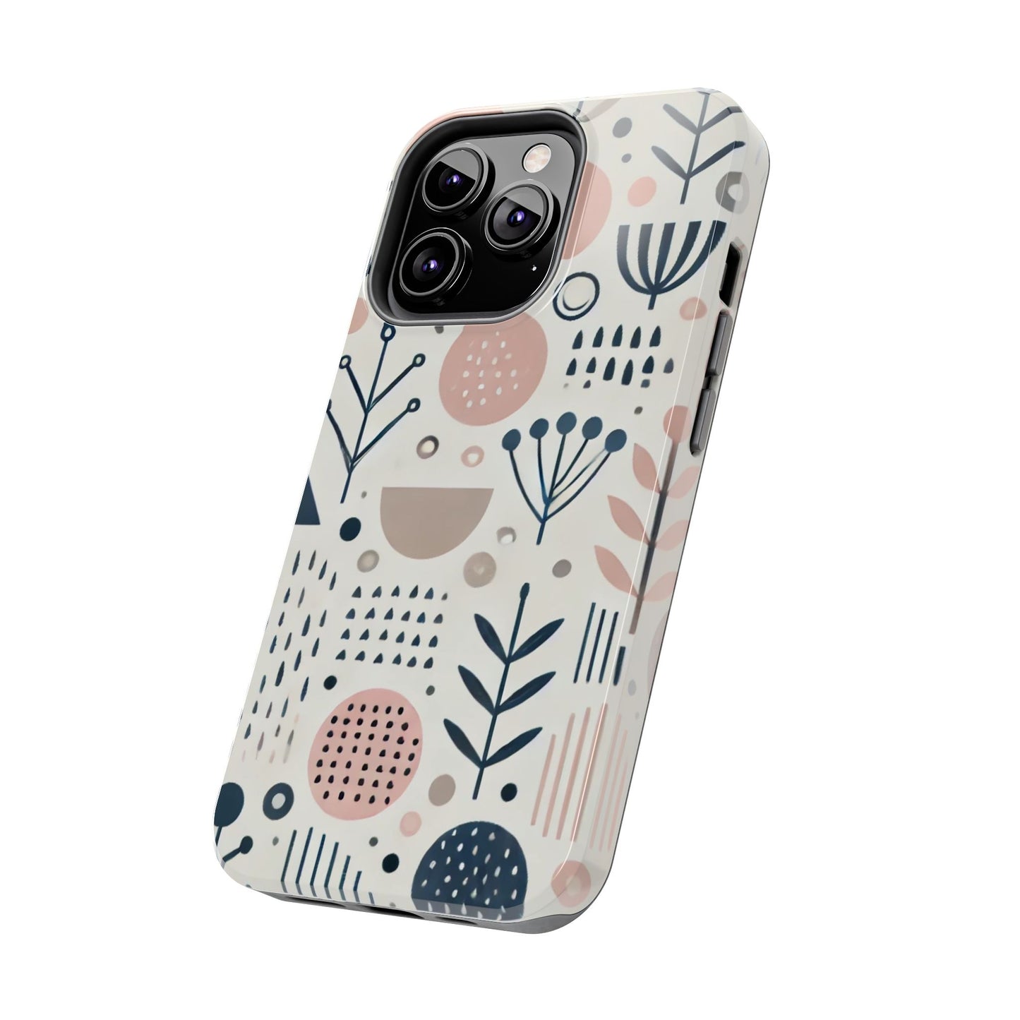 🎨 Minimal Geometric Pattern Phone Case | Stylish & Durable iPhone Cover 📱