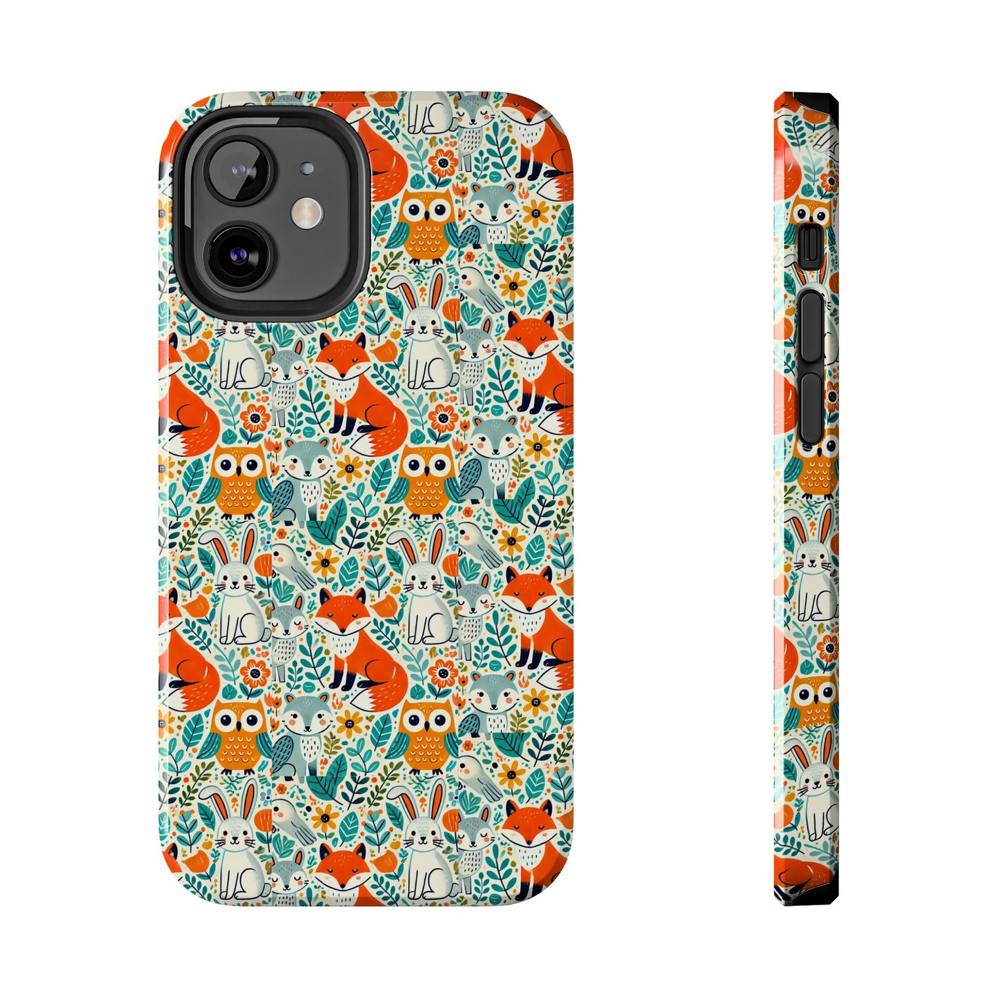 🦊 Woodland Animals Phone Case | Tough & Stylish Cover for iPhone 📱