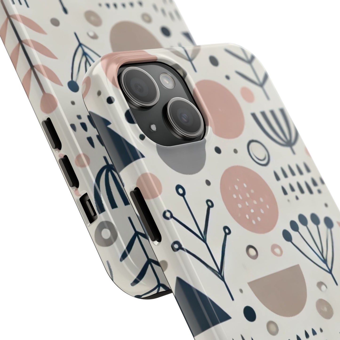 🎨 Minimal Geometric Pattern Phone Case | Stylish & Durable iPhone Cover 📱