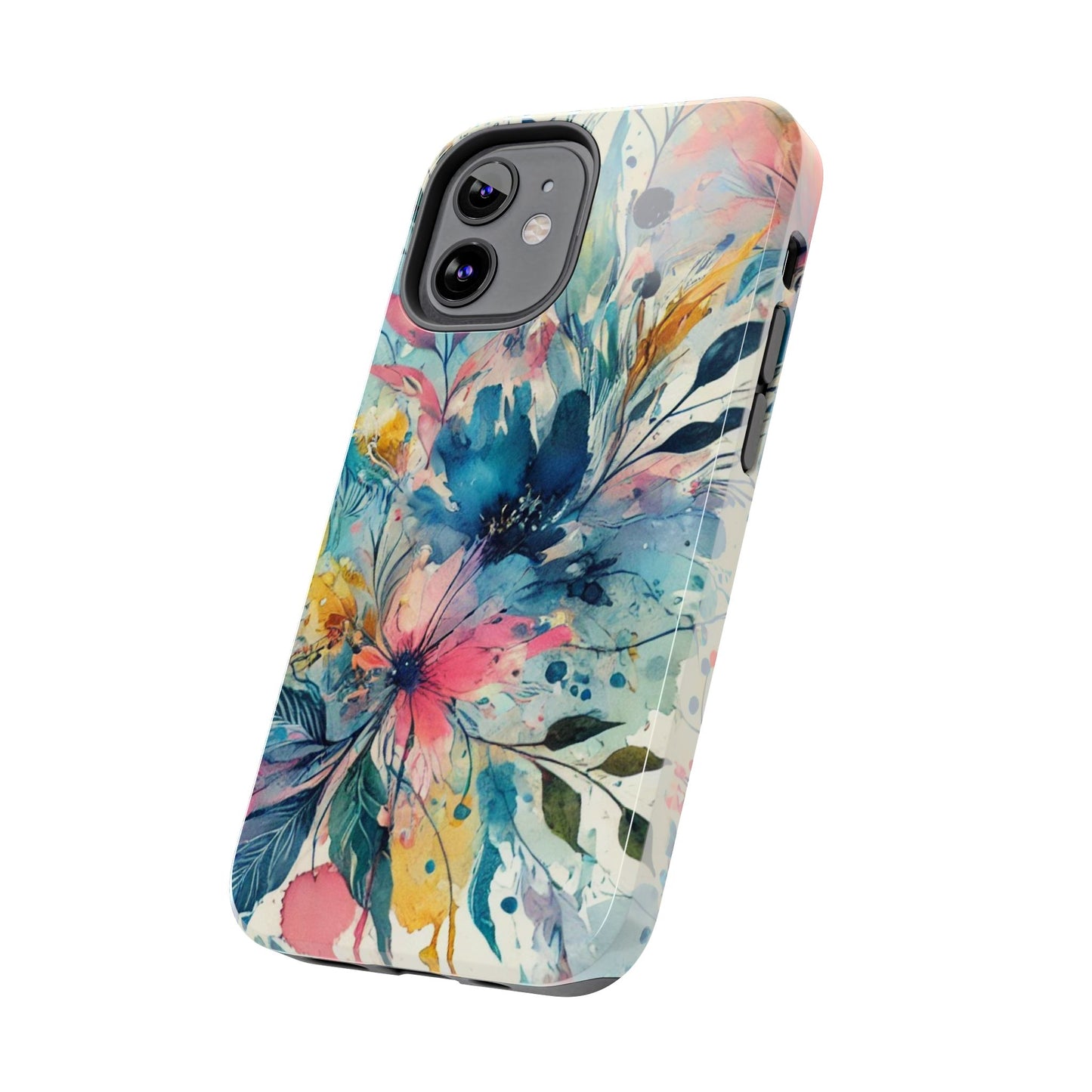 🎨 Watercolor Floral Phone Case | Tough & Stylish Cover for iPhone 📱