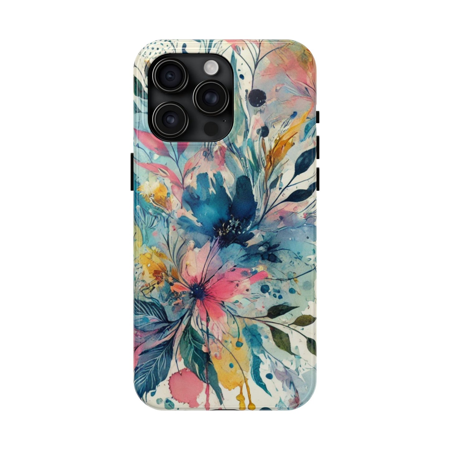 🎨 Watercolor Floral Phone Case | Tough & Stylish Cover for iPhone 📱