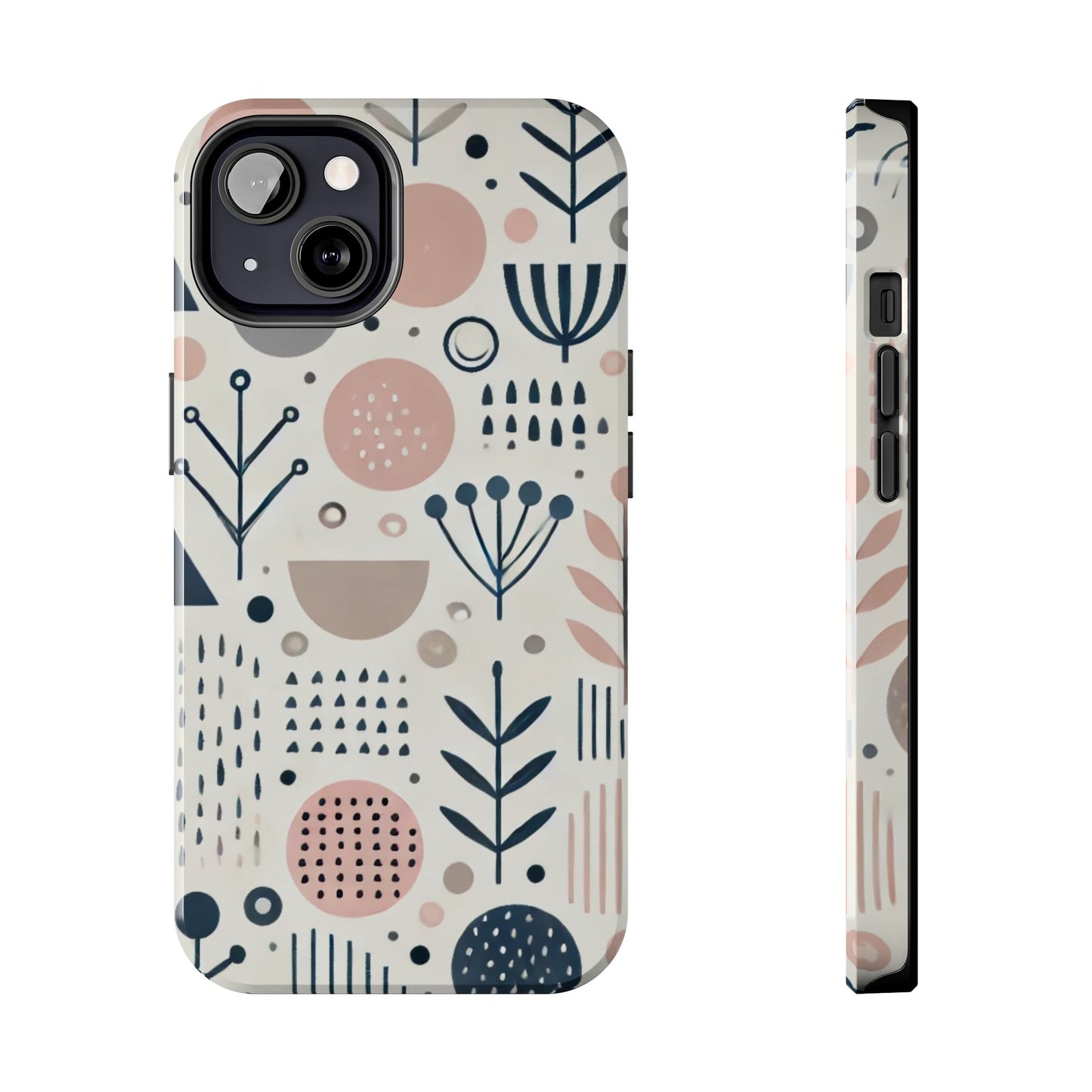 🎨 Minimal Geometric Pattern Phone Case | Stylish & Durable iPhone Cover 📱