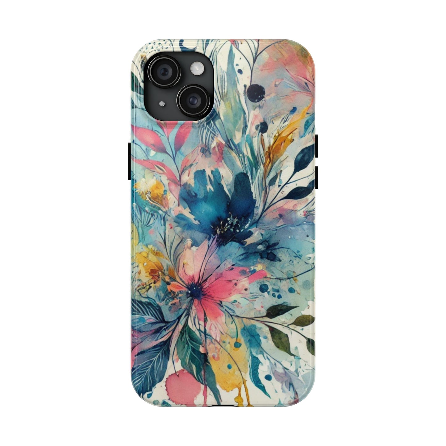 🎨 Watercolor Floral Phone Case | Tough & Stylish Cover for iPhone 📱