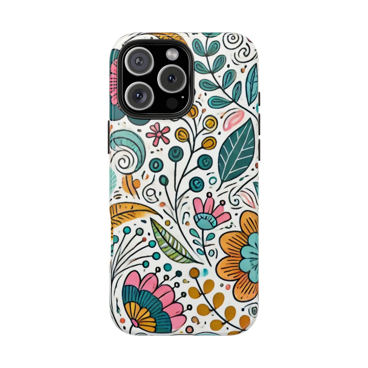 🌸 Vibrant Floral Phone Case | Tough & Stylish Cover for iPhone 📱