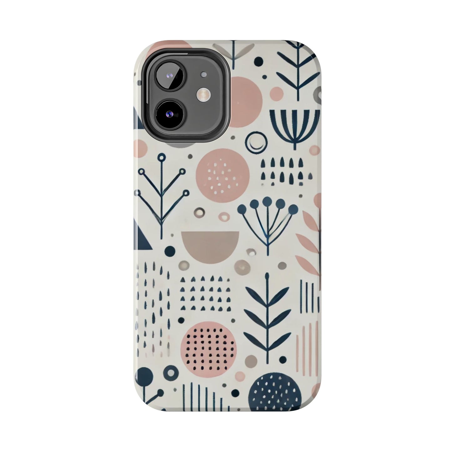 🎨 Minimal Geometric Pattern Phone Case | Stylish & Durable iPhone Cover 📱