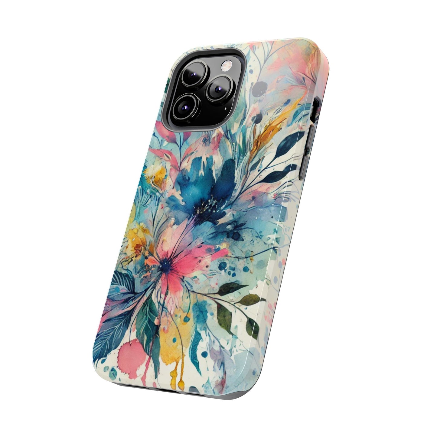 🎨 Watercolor Floral Phone Case | Tough & Stylish Cover for iPhone 📱