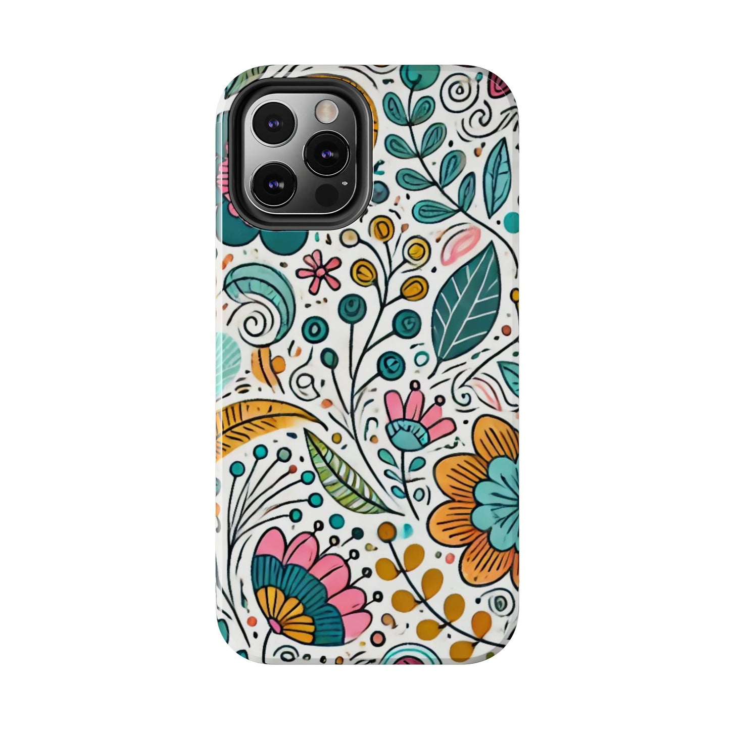 🌸 Vibrant Floral Phone Case | Tough & Stylish Cover for iPhone 📱