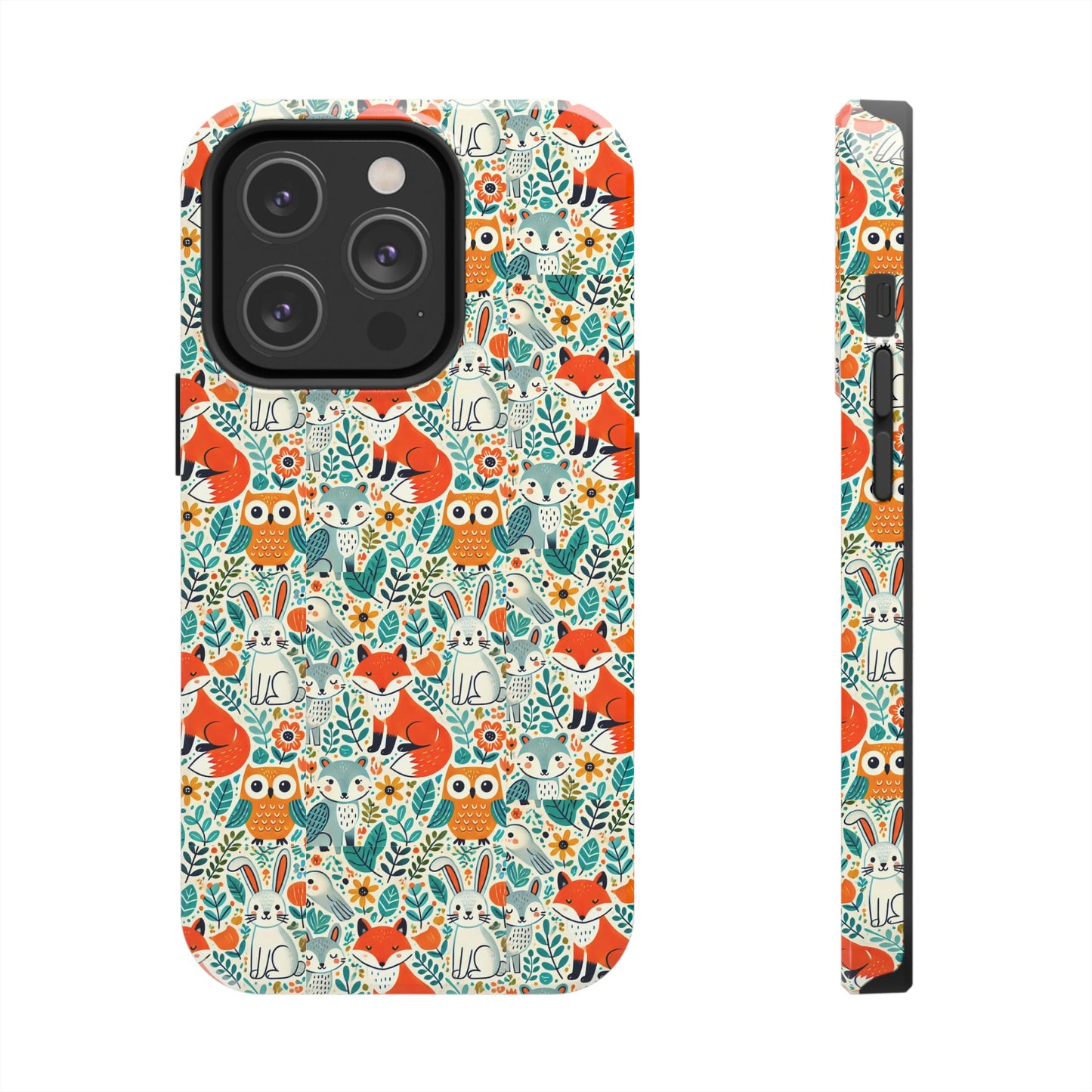 🦊 Woodland Animals Phone Case | Tough & Stylish Cover for iPhone 📱