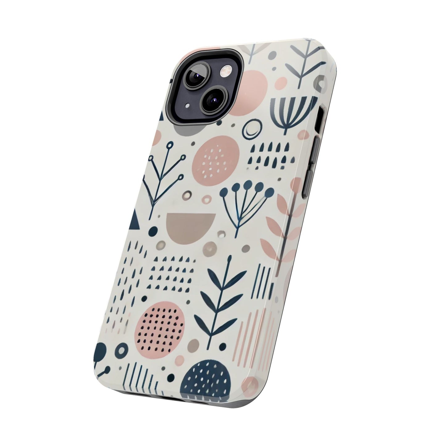 🎨 Minimal Geometric Pattern Phone Case | Stylish & Durable iPhone Cover 📱