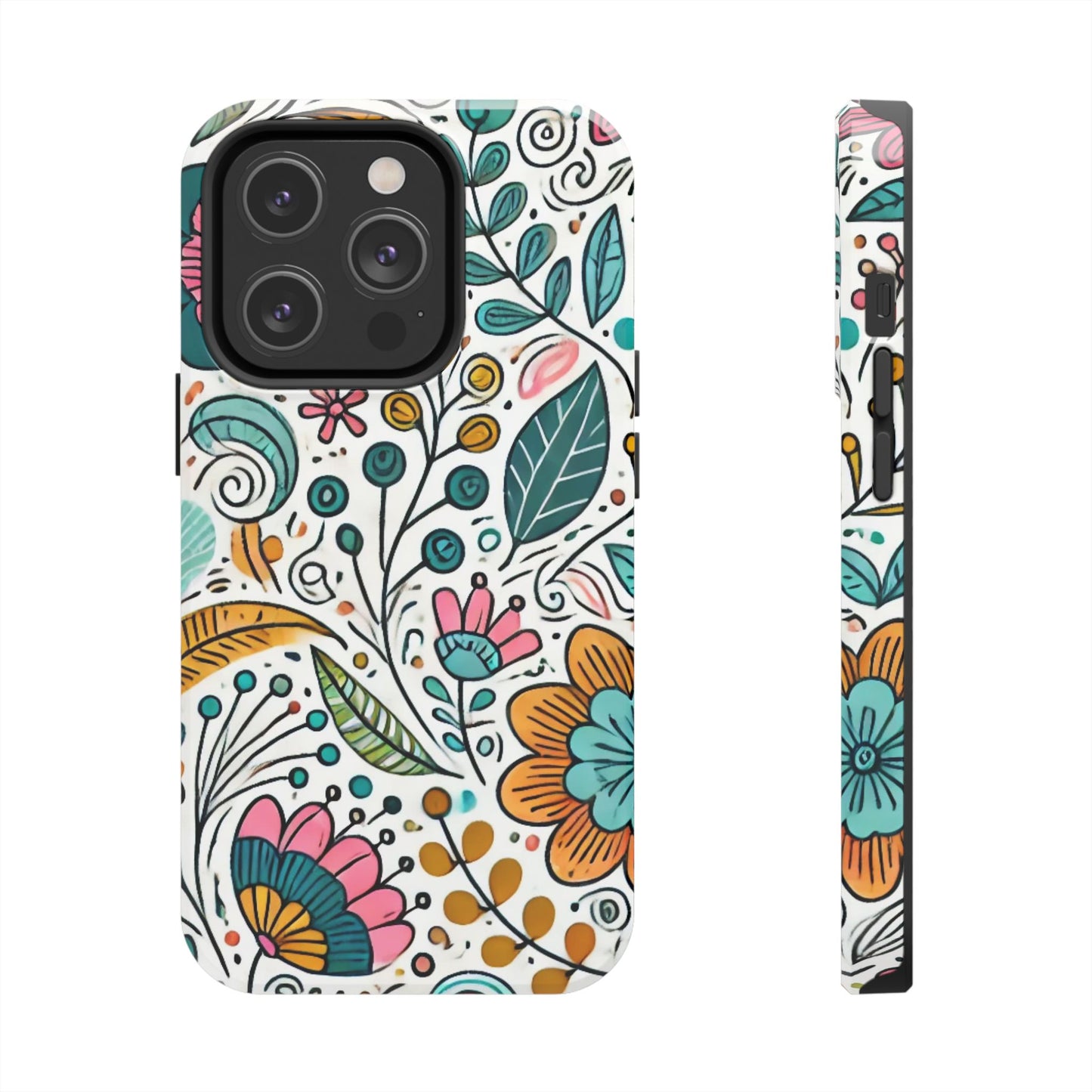 🌸 Vibrant Floral Phone Case | Tough & Stylish Cover for iPhone 📱