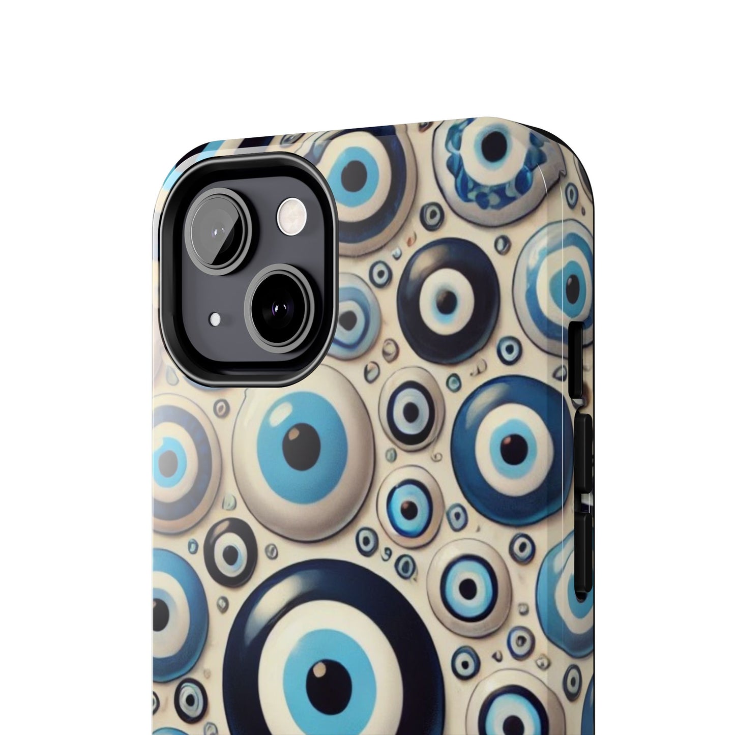 Evil Eye iPhone Case 🧿 | Protective and Stylish Design, Shockproof for iPhone 16 to 12 Pro Max 📱