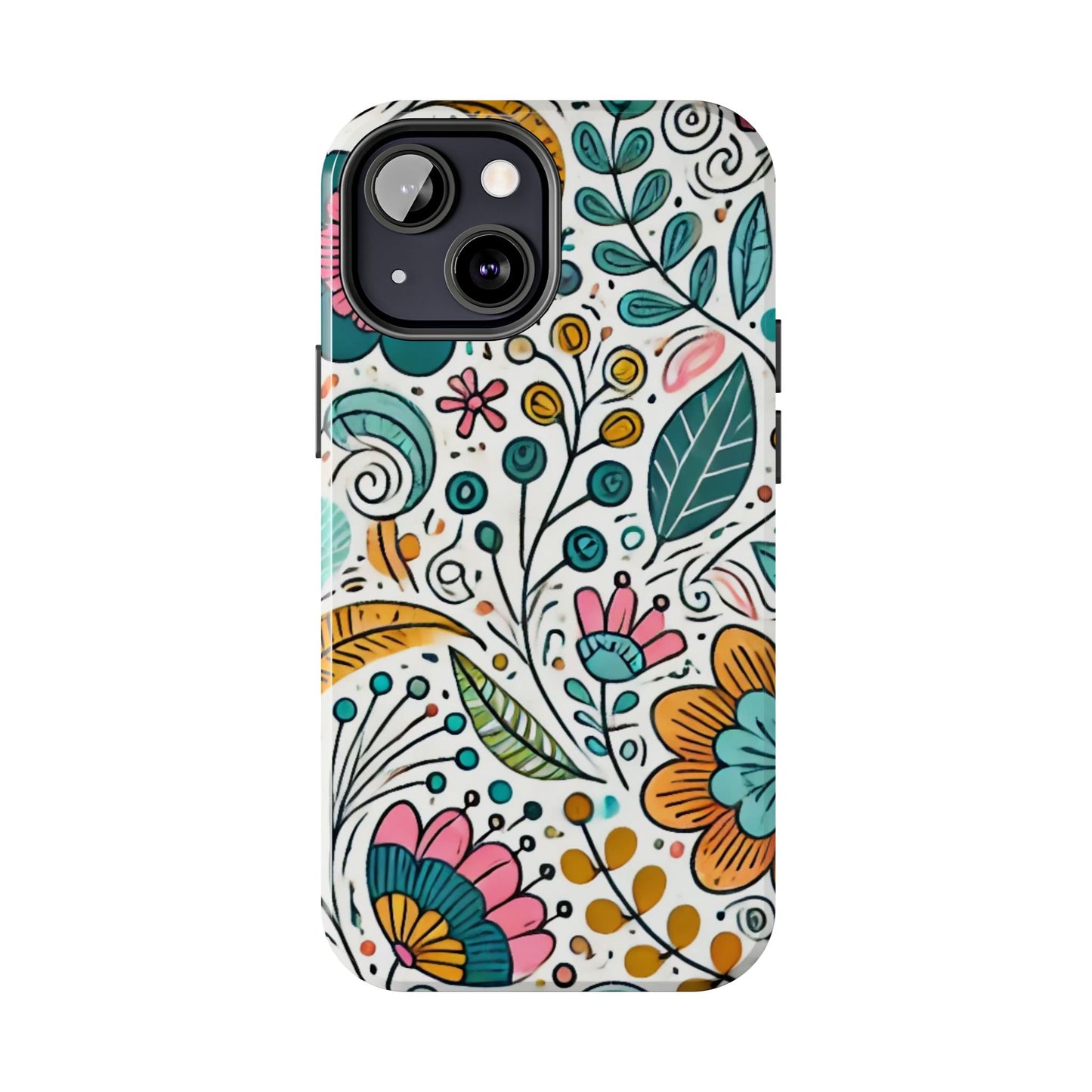 🌸 Vibrant Floral Phone Case | Tough & Stylish Cover for iPhone 📱