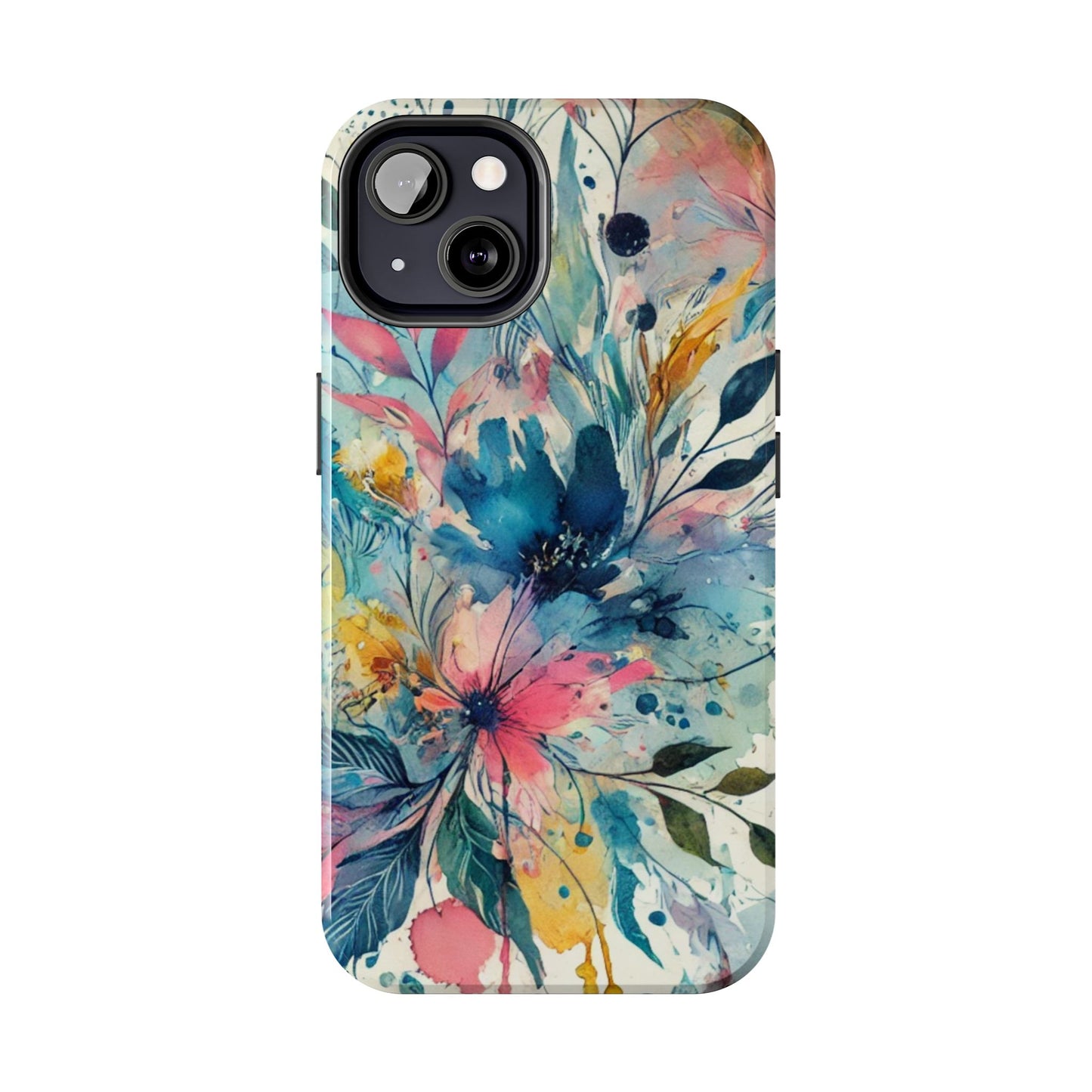 🎨 Watercolor Floral Phone Case | Tough & Stylish Cover for iPhone 📱