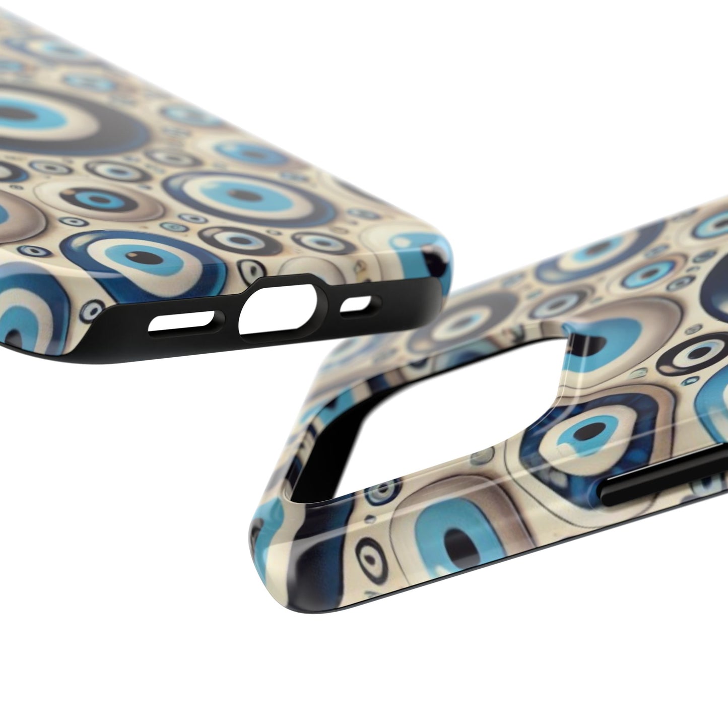 Evil Eye iPhone Case 🧿 | Protective and Stylish Design, Shockproof for iPhone 16 to 12 Pro Max 📱