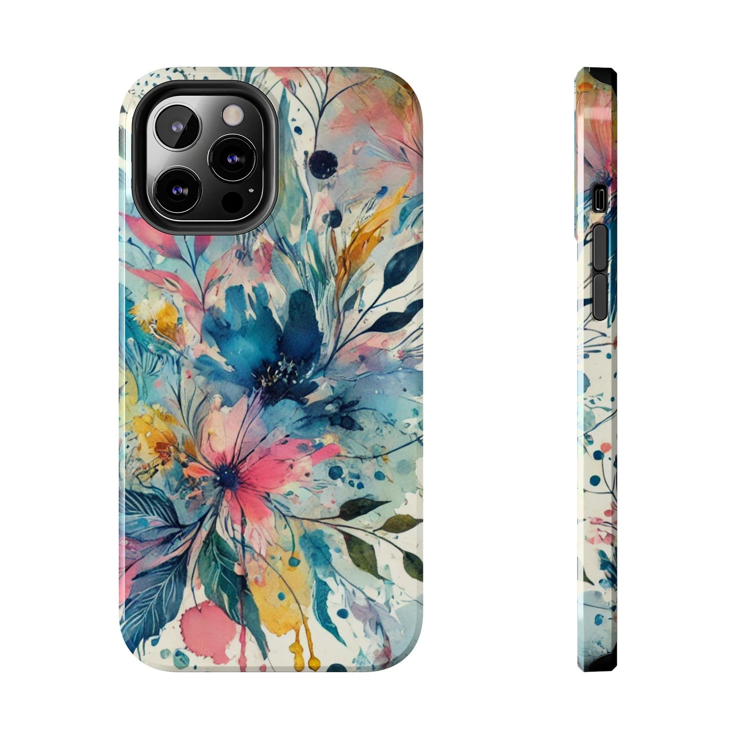 🎨 Watercolor Floral Phone Case | Tough & Stylish Cover for iPhone 📱