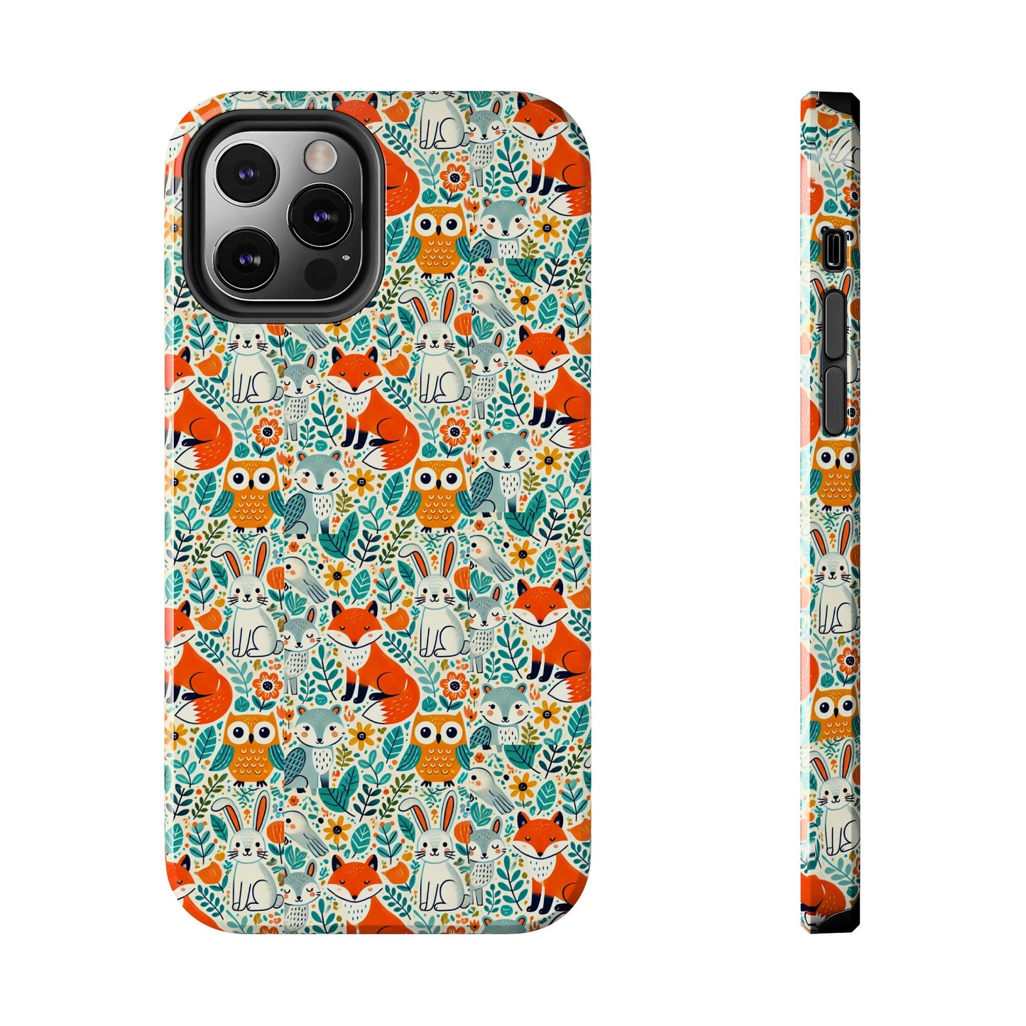 🦊 Woodland Animals Phone Case | Tough & Stylish Cover for iPhone 📱